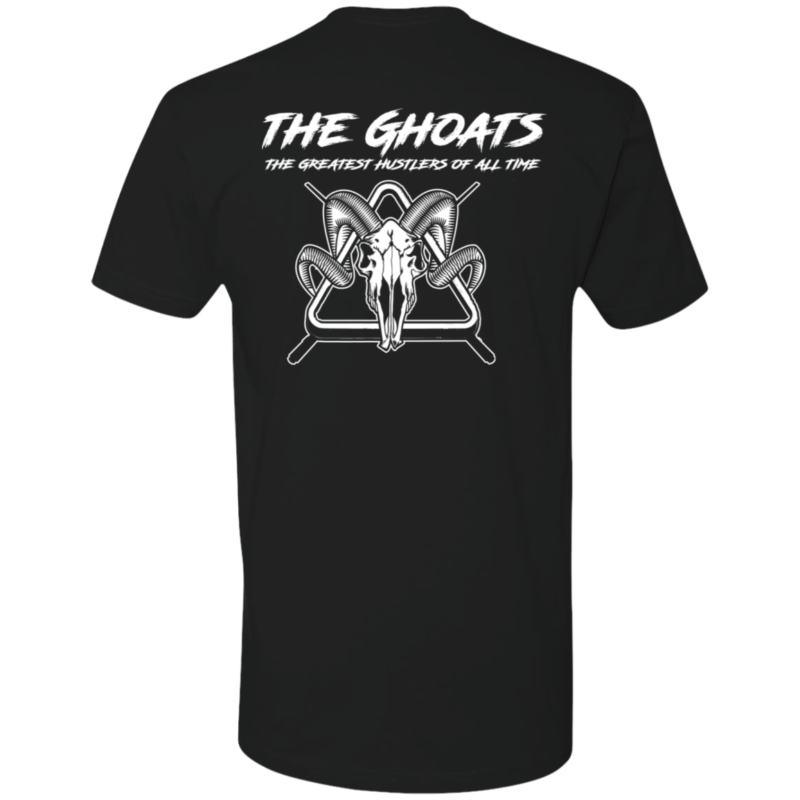 The GHOATS Custom Design #1. Active Shooter. Next Level Ultra Soft Fitted T-Shirt