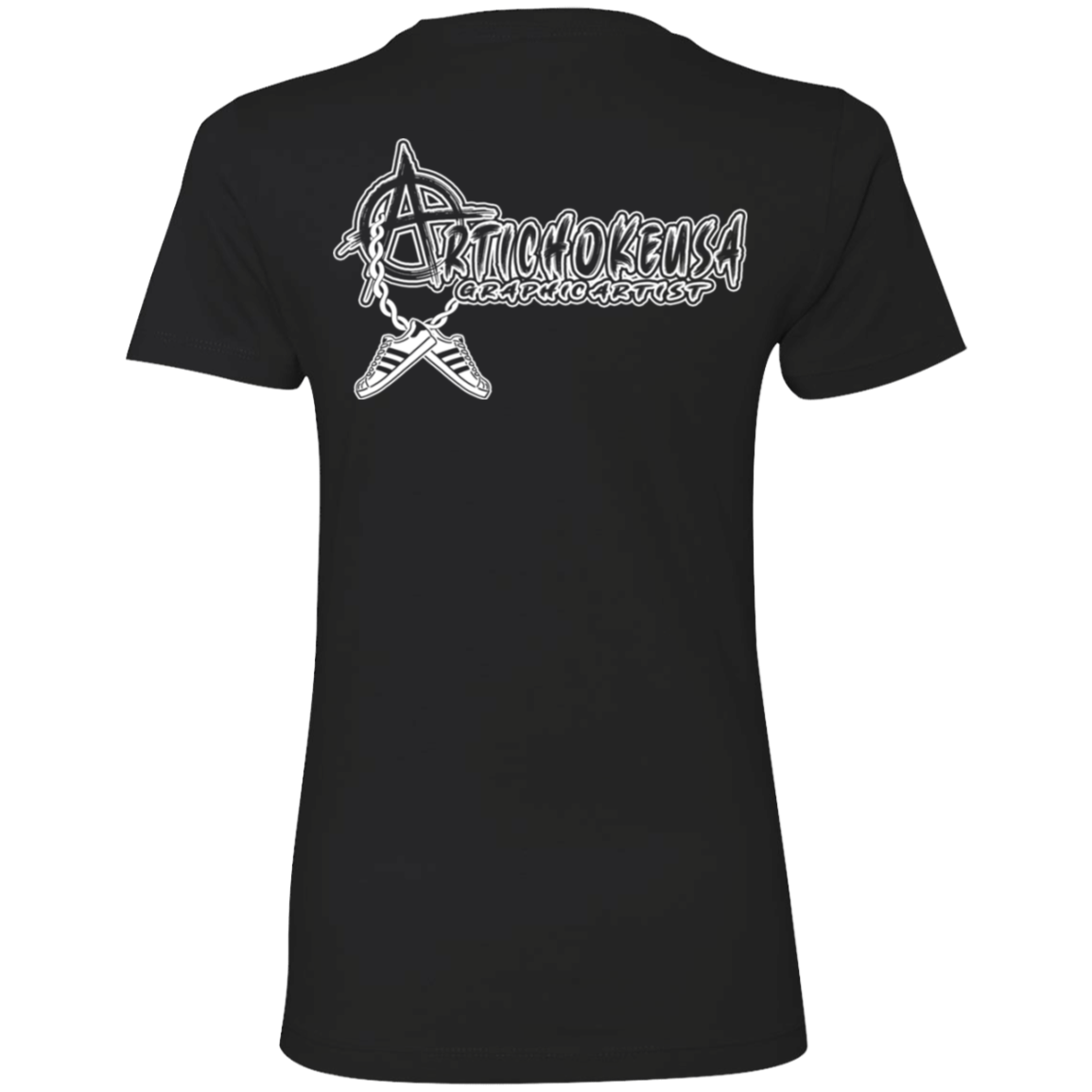 ArtichokeUSA Custom Design. Straight Outta Old School. The GOATs of Rap. Fan Art. Ladies' Boyfriend T-Shirt