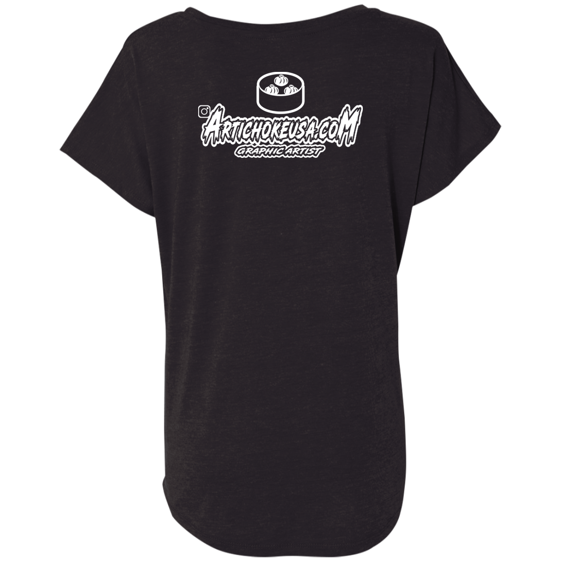 ArtichokeUSA Custom Design. WIN SUM. LOSE SUM. DIM SUM. Ladies' Triblend Dolman Sleeve