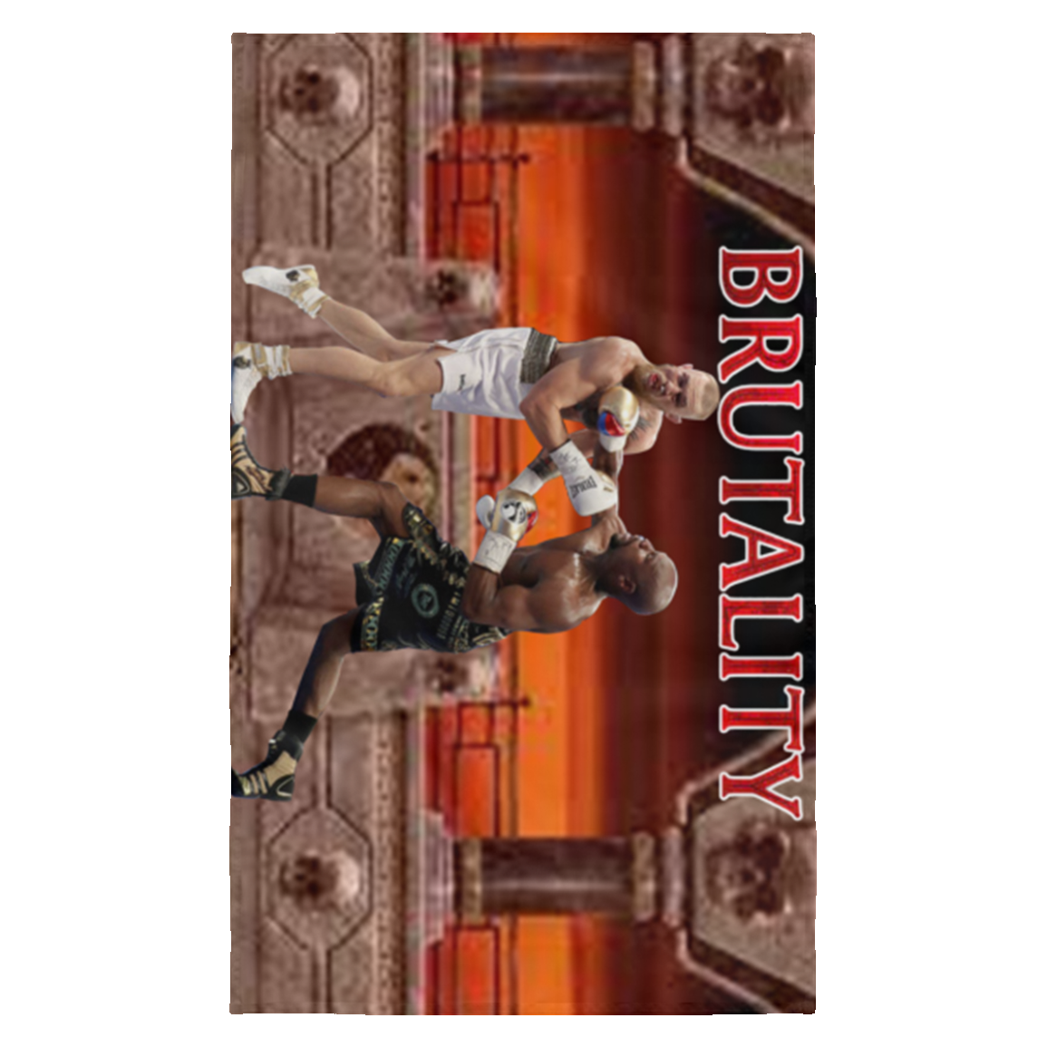 Artichoke Fight Gear Custom Design #5. Brutality! Wall Flag