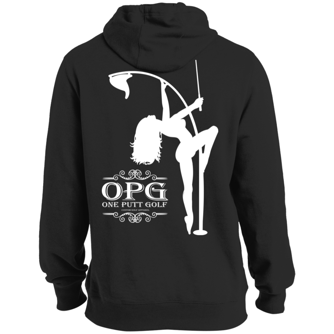 OPG Custom Design #10. Flag Pole. Tall Pullover Hoodie
