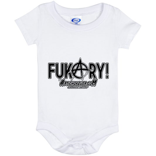 ArtichokeUSA Custom Design. FUKCERY. The New Bullshit. Baby Onesie 6 Month
