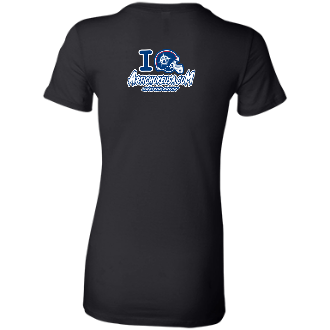 ArtichokeUSA Custom Design. I Helmet NY. Fan Art. Ladies' Favorite T-Shirt