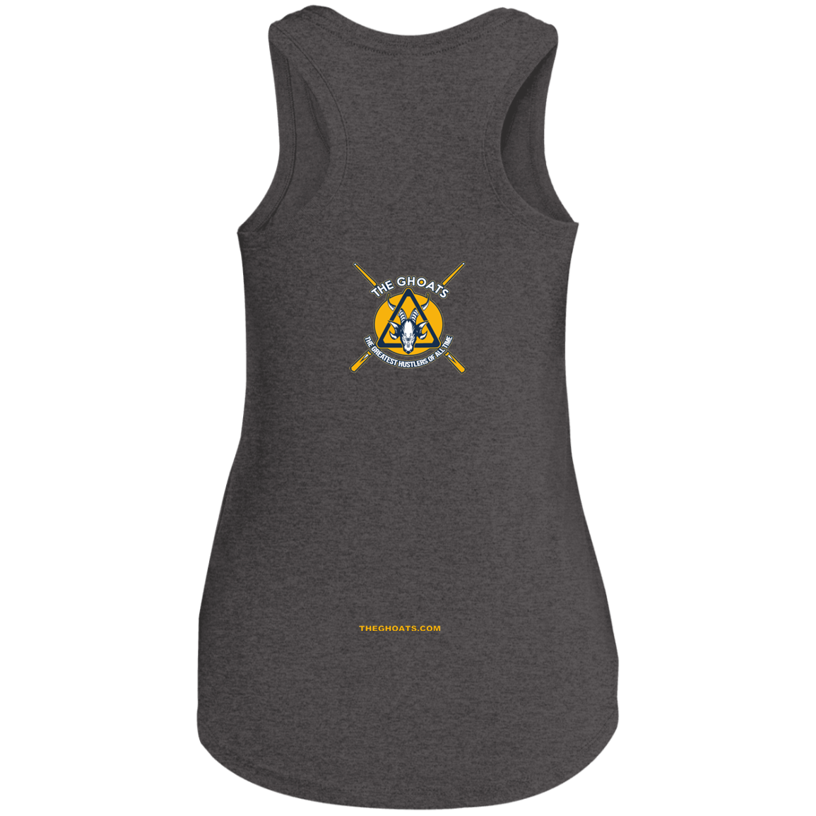 The GHOATS Custom Design. #6 Case by Case Scenario. Ladies' Perfect Tri Racerback Tank