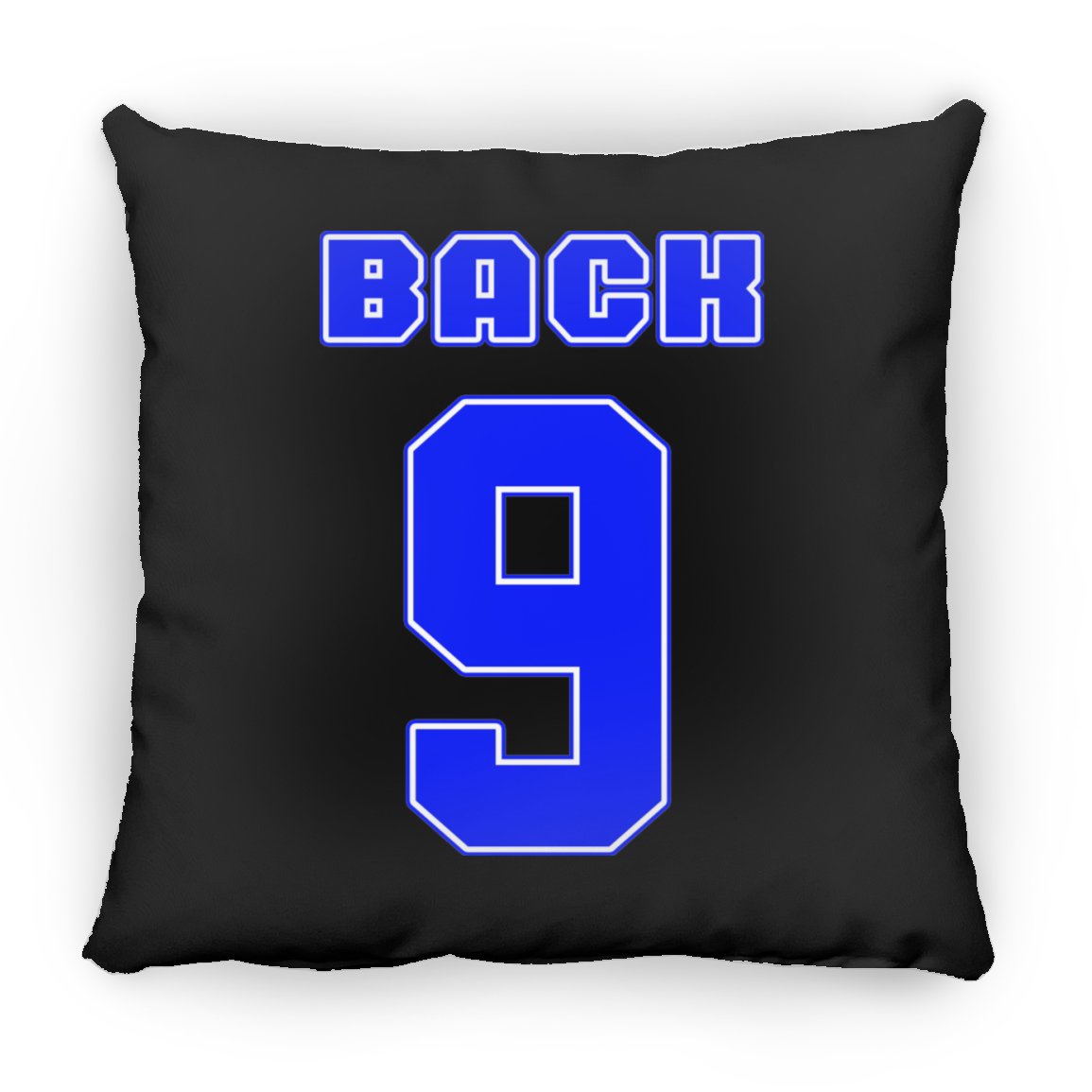 OPG Custom Design #17. Back 9. Square Pillow 18x18