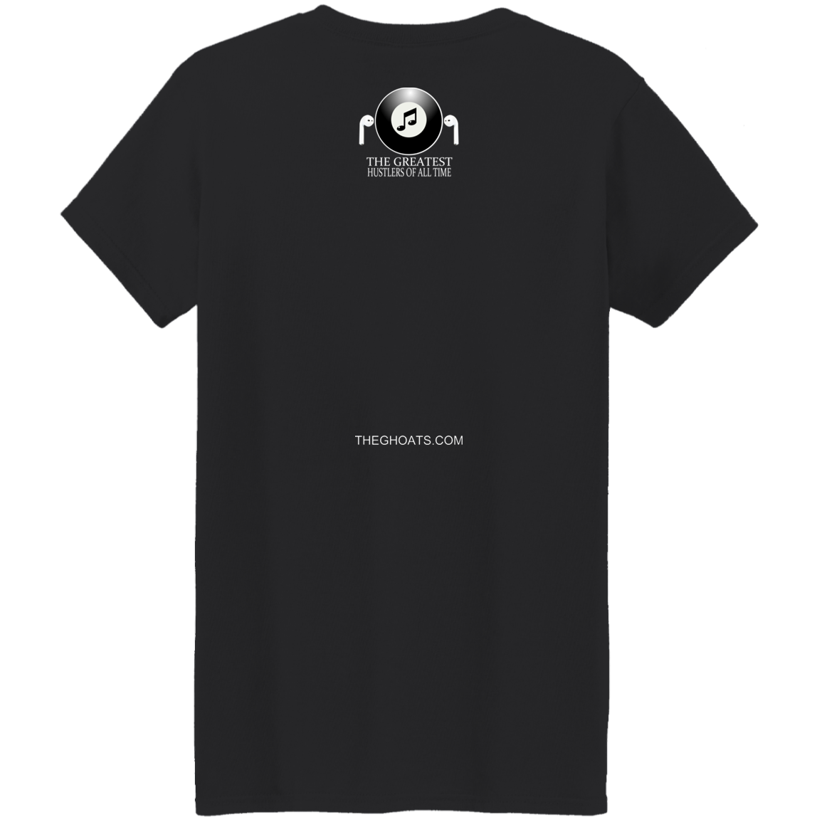 The GHOATS Custom Design. #19 Pool & Music. Ladies' Basic T-Shirt