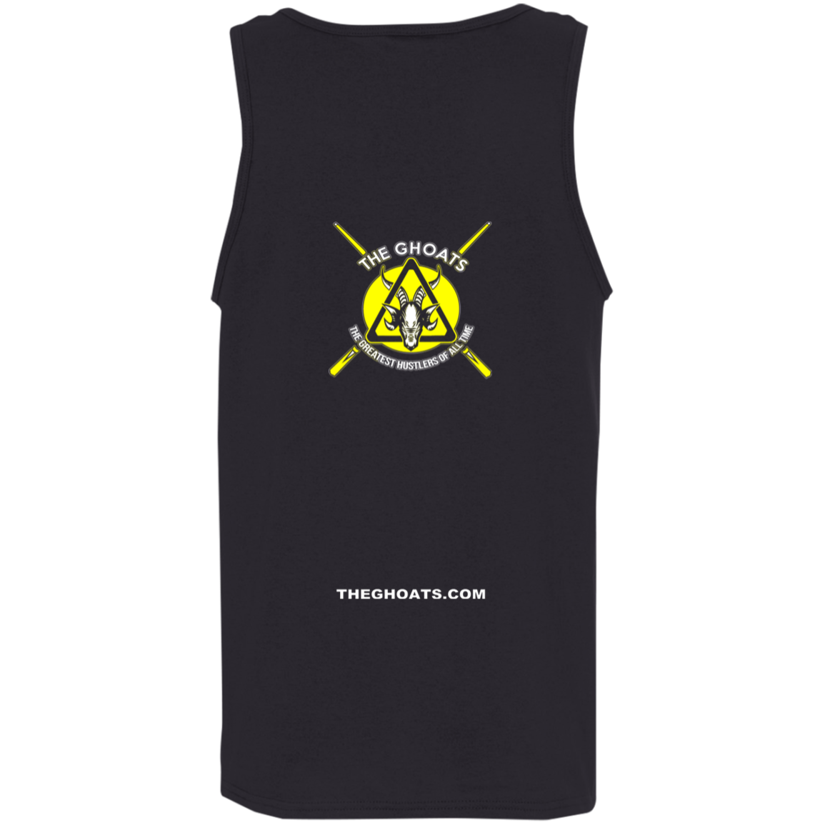The GHOATS Custom Design #1. Active Shooter. Cotton Tank Top 5.3 oz.