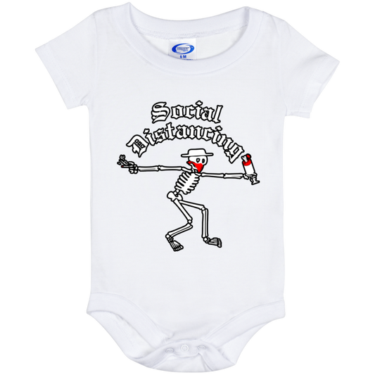 ArtichokeUSA Custom Design. Social Distancing. Social Distortion Parody. Baby Onesie 6 Month