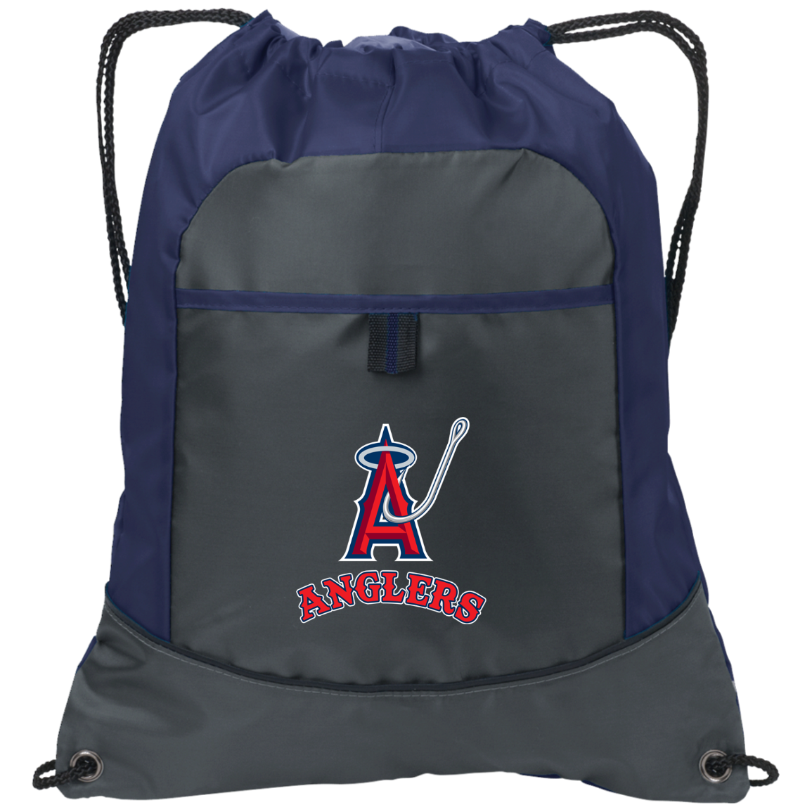 ArtichokeUSA Custom Design. Anglers. Southern California Sports Fishing. Los Angeles Angels Parody. Pocket Cinch Pack