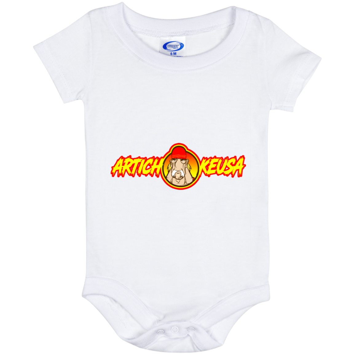 ArtichokeUSA Character and Font Design. Let’s Create Your Own Design Today. Fan Art. The Hulkster. Baby Onesie 6 Month