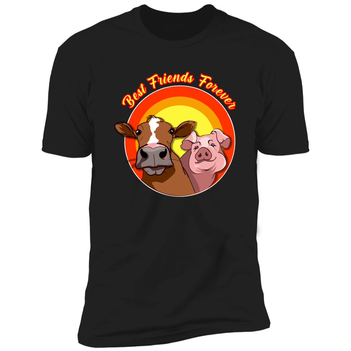 ArtichokeUSA Custom Design. Best Friends Forever. Bacon Cheese Burger. Men's Premium Short Sleeve T-Shirt