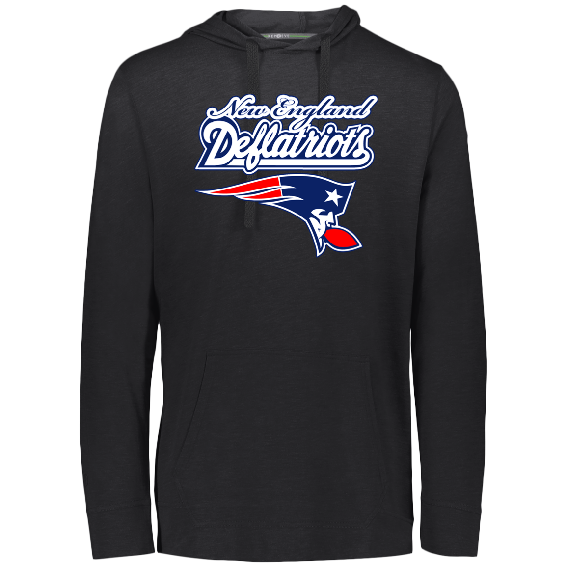 ArtichokeUSA Custom Design. New England Deflatriots. New England Patriots Parody. Eco Triblend T-Shirt Hoodie