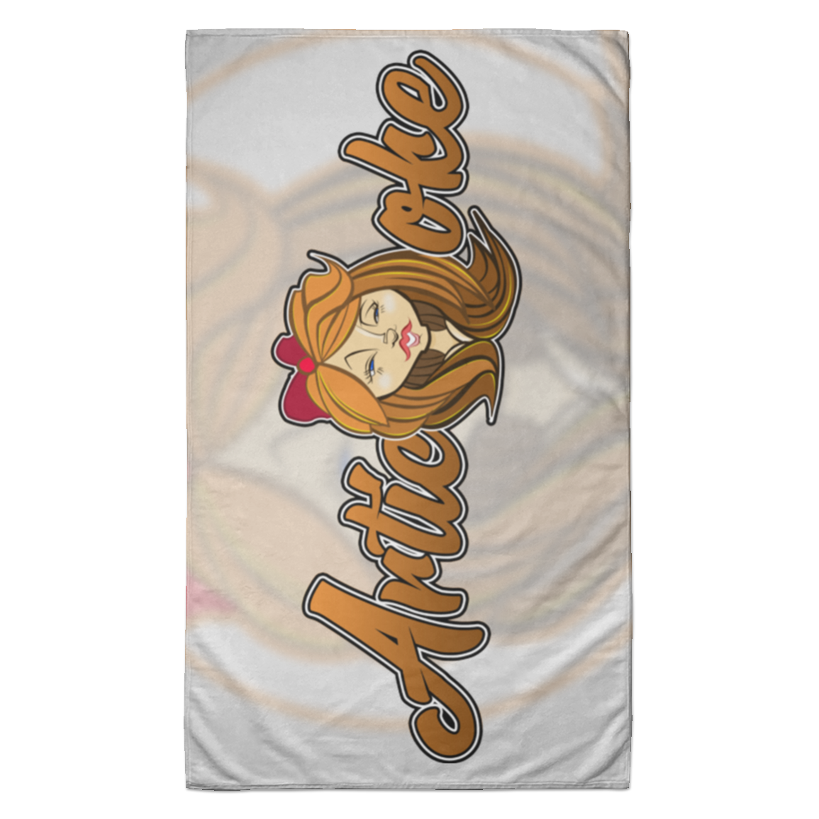 ZZ#21 Characters and Fonts. Aubrey. A show case of my characters and font styles. Towel - 35x60