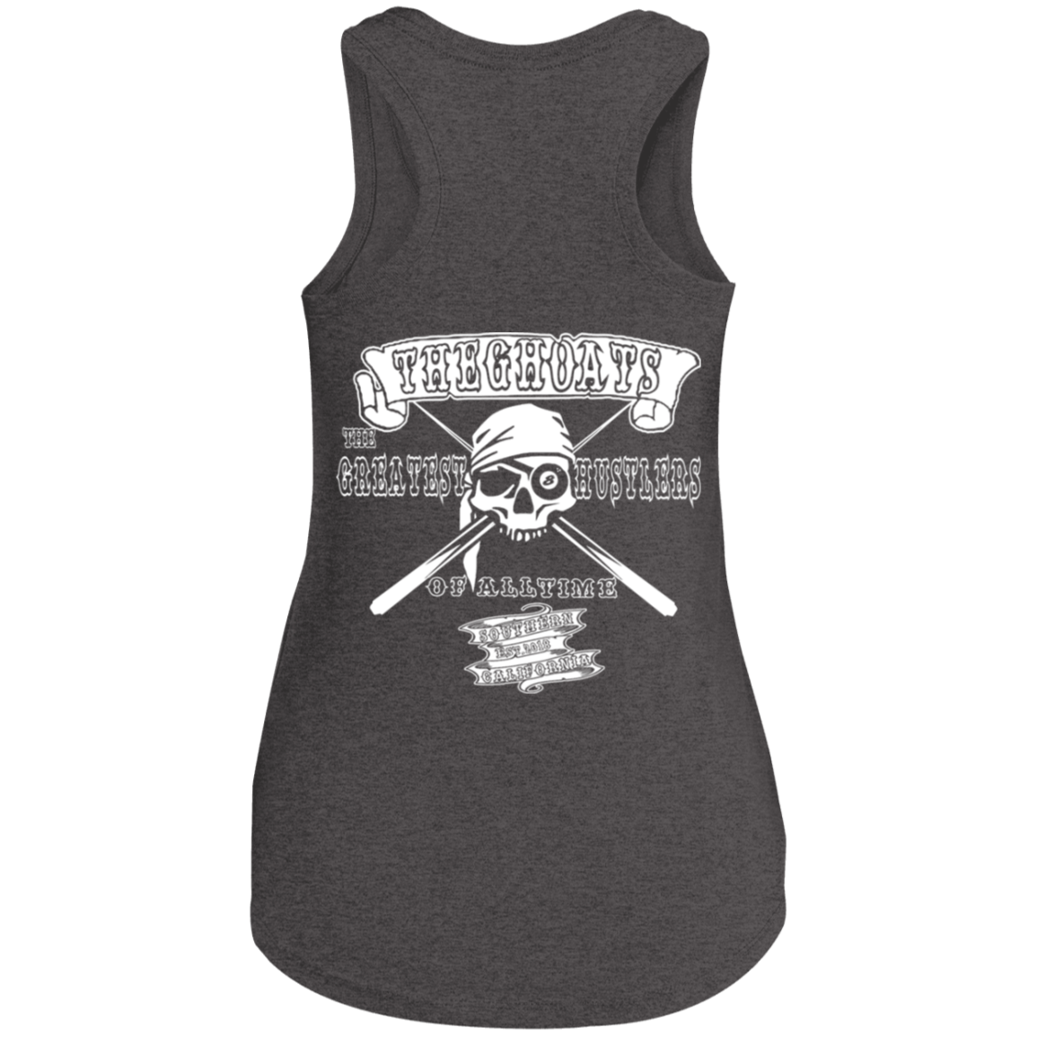 The GHOATS Custom Design. #4 Motorcycle Club Style. Ver 2/2. Ladies' Perfect Tri Racerback Tank