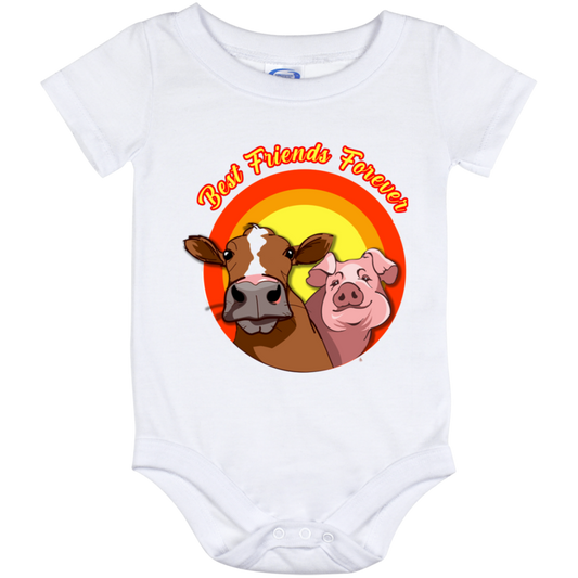ArtichokeUSA Custom Design. Best Friends Forever. Bacon Cheese Burger. Baby Onesie 12 Month