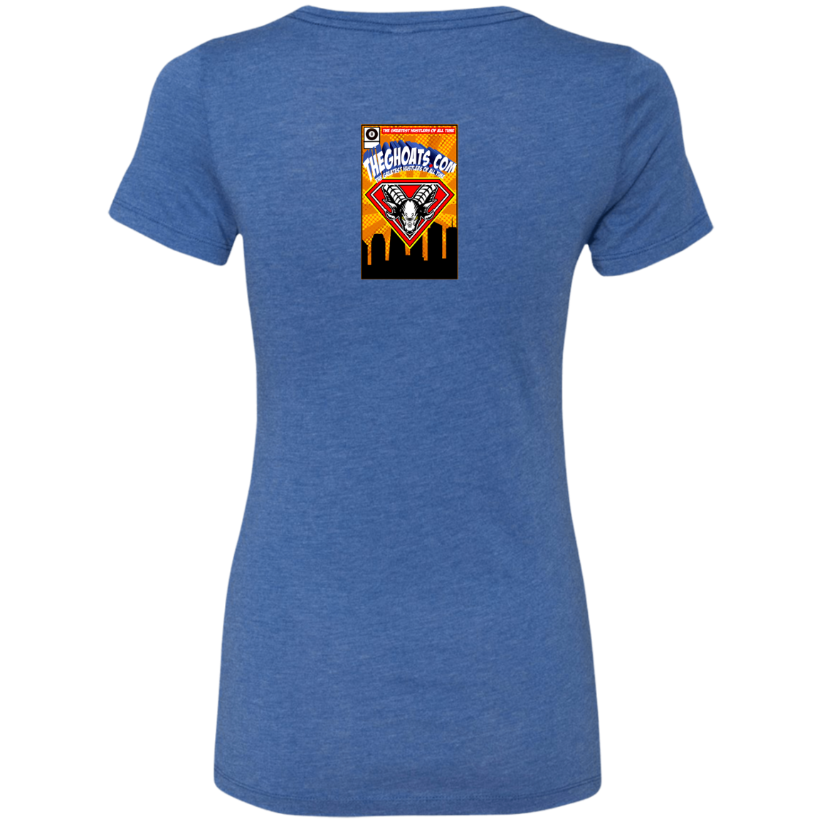 The GHOATS Custom Design. #38 Super 3. APA League. Ladies' Triblend T-Shirt