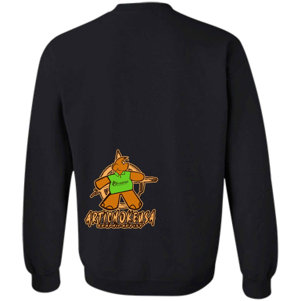 ArtichokeUSA Character and Font Design. Let’s Create Your Own Design Today. Winnie. Crewneck Pullover Sweatshirt