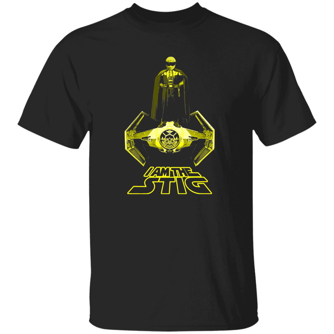 ArtichokeUSA Custom Design. I am the Stig. Vader/ The Stig Fan Art. Youth 5.3 oz 100% Cotton T-Shirt
