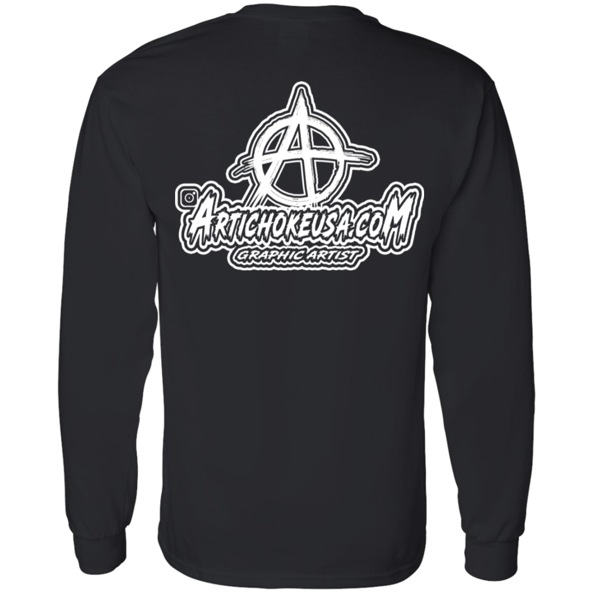 ArtichokeUSA Custom Design. Adobo. Adidas Parody. 100 % Cotton LS T-Shirt