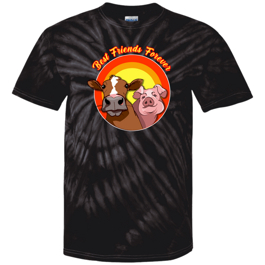 ArtichokeUSA Custom Design. Best Friends Forever. Bacon Cheese Burger. Youth Tie Dye T-Shirt