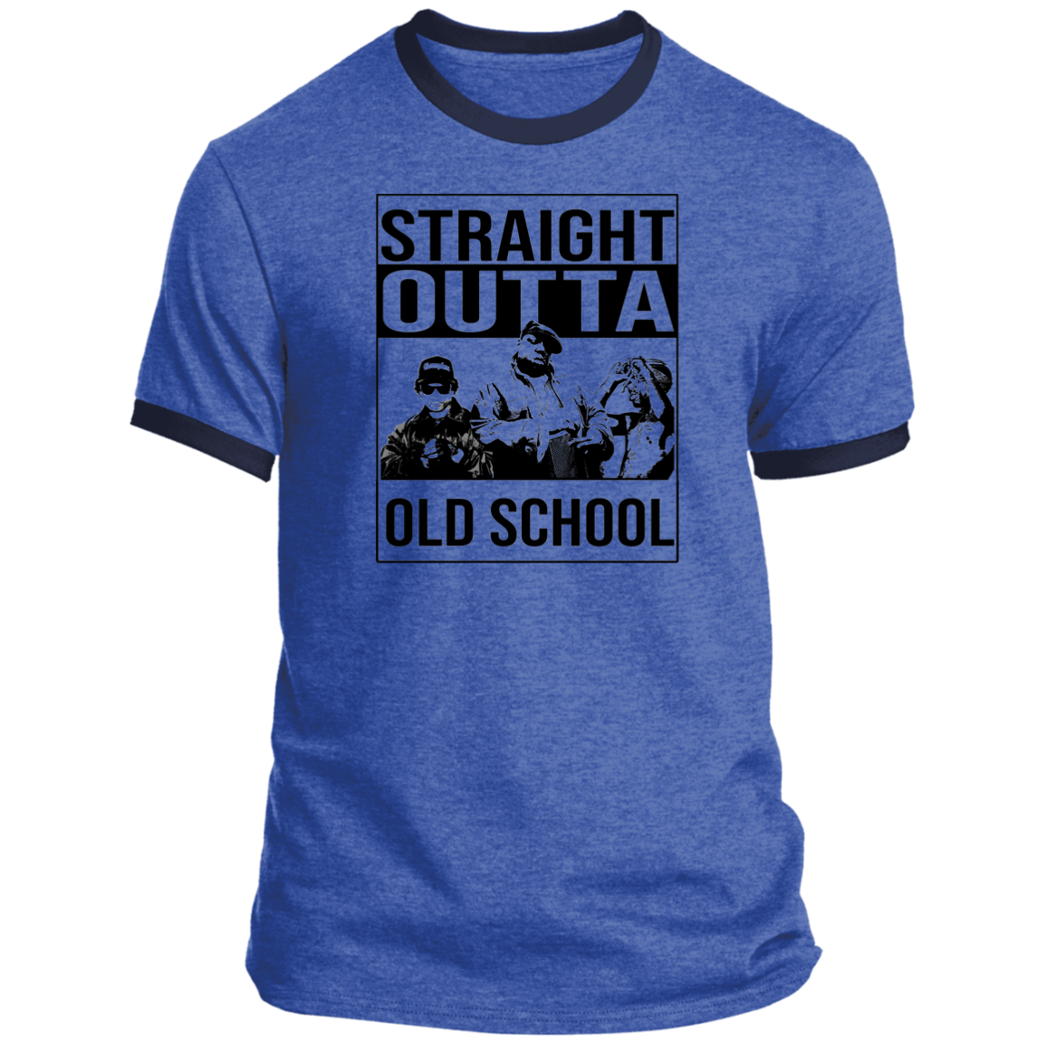 ArtichokeUSA Custom Design. Straight Outta Old School. The GOATs of Rap. Fan Art. Ringer Tee