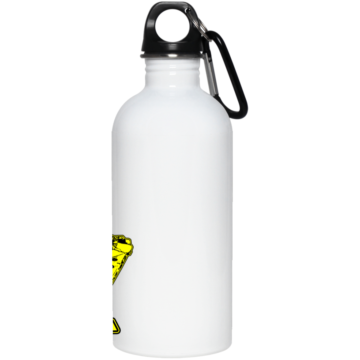 ArtichokeUSA Custom Design. I am the Stig. Han Solo / The Stig Fan Art. 20 oz. Stainless Steel Water Bottle