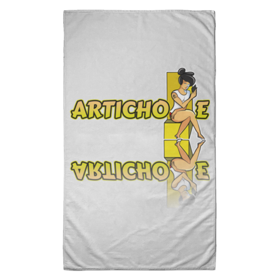 ArtichokeUSA Character and Font Design. Let’s Create Your Own Design Today. Betty. Towel - 35x60