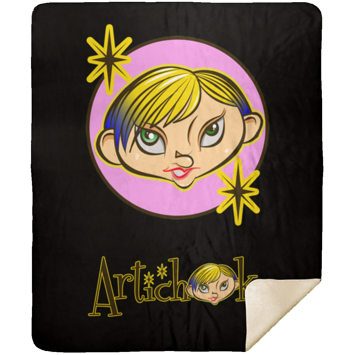 ArtichokeUSA Character and Font Design. Let’s Create Your Own Design Today. Daisy.