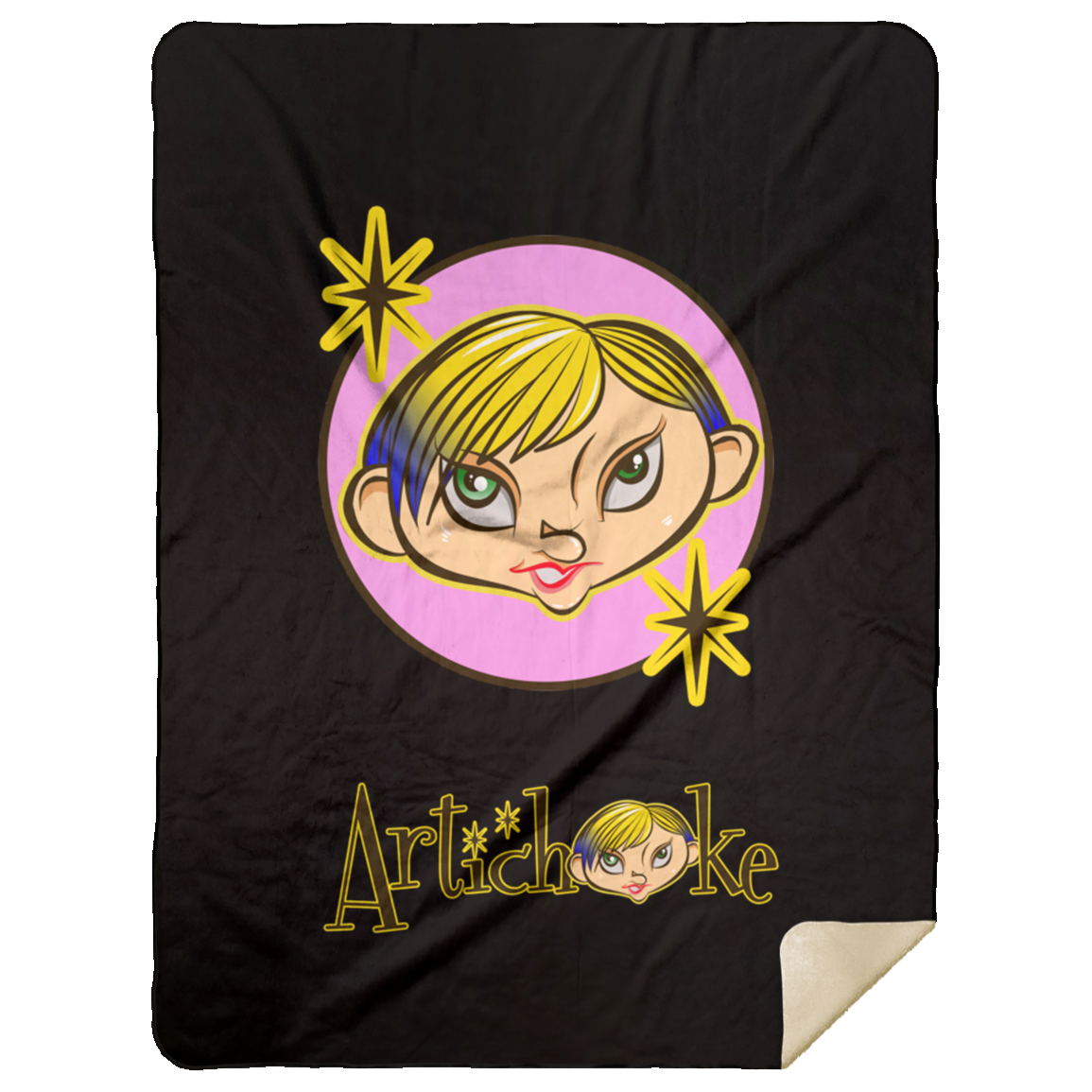 ArtichokeUSA Character and Font Design. Let’s Create Your Own Design Today. Daisy.