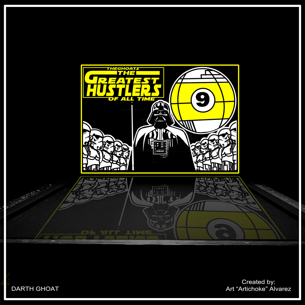 ZZZZ#39 The GHOATS. 9 Ball Vader Theme. Fan Art.