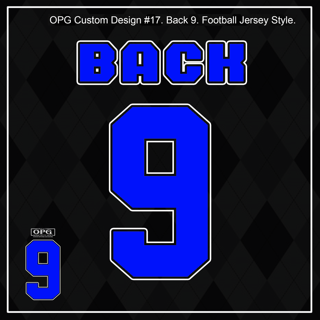 ZZZ#17 OPG Custom Designs for Golfers. Ladies. Back 9 Golf.
