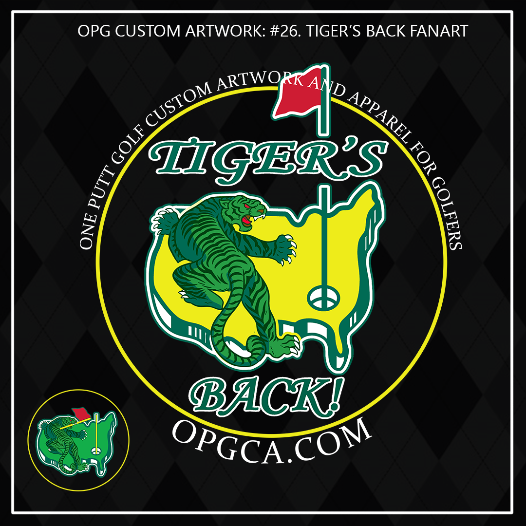 ZZZ#26 OPG Custom Designs. Tiger's Back. Ladies