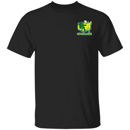 OPG Custom Design #26. Tiger Woods Fan Art. 2019 Master's Champion. 5.3 oz. T-Shirt