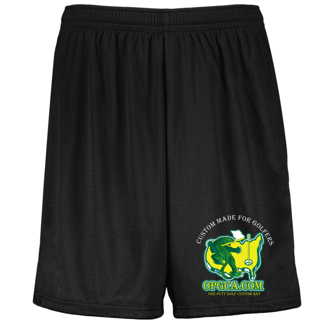 ZZZ#26 OPG Custom Designs. Tiger's Back. Youth Moisture-Wicking Mesh Shorts
