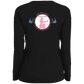 OPG Custom Design #25. Talk Birdie to Me. Ladies' Moisture-Wicking Long Sleeve V-Neck Tee