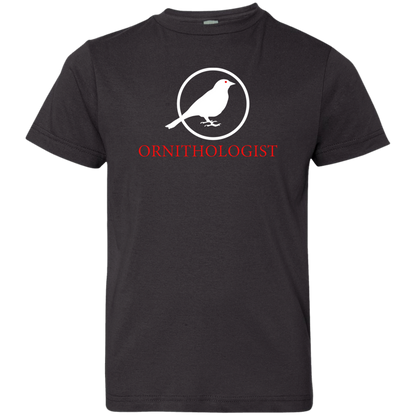 OPG Custom Design #24. Ornithologist. A person who studies or is an expert on birds. Youth Jersey T-Shirt