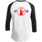 OPG Custom Design #25. Talk Birdie to Me. 3/4 Raglan Sleeve Shirt 100% Ringspun Combed Cotton