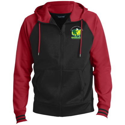 OPG Custom Design #26. Tiger Woods Fan Art. 2019 Master's Champion. Men's Sport-Wick® Full-Zip Hooded Jacket