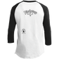 OPG Custom Artwork #27. Pincheway Golf. 3/4 Raglan Sleeve Shirt 100% Ringspun Combed Cotton