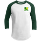 OPG Custom Design #26. Tiger Woods Fan Art. 2019 Master's Champion. 3/4 Raglan Sleeve Shirt 100% Ringspun Combed Cotton