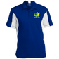 OPG Custom Design #26. Tiger Woods Fan Art. 2019 Master's Champion. Men's Colorblock Performance Polo