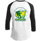 ZZZ#26 OPG Custom Designs. Tiger's Back. Youth 3/4 Raglan Sleeve Shirt