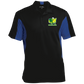 OPG Custom Design #26. Tiger Woods Fan Art. 2019 Master's Champion. Men's Colorblock Performance Polo