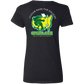 OPG Custom Design #26. Tiger Woods Fan Art. 2019 Master's Champion. Ladies' 100% Cotton V-Neck T-Shirt