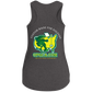 OPG Custom Design #26. Tiger Woods Fan Art. 2019 Master's Champion. Ladies' Perfect Tri Racerback Tank