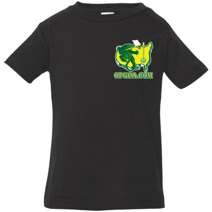 ZZZ#26 OPG Custom Designs. Tiger's Back. Infant Jersey T-Shirt