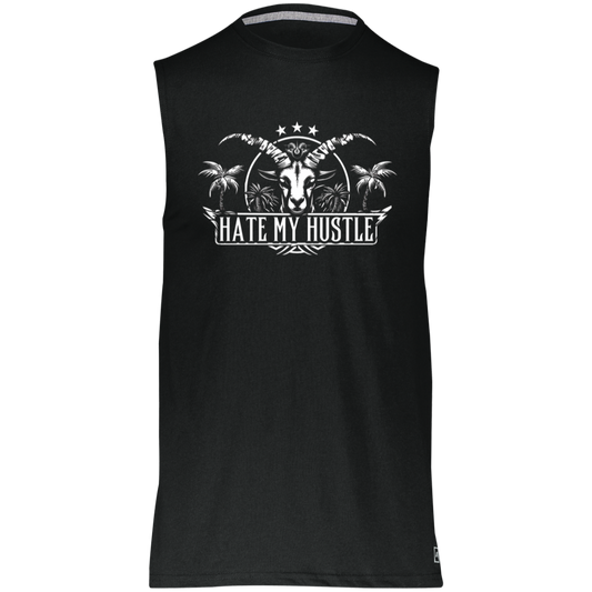 Hate My Hustle.  Essential Dri-Power Sleeveless Muscle Tee