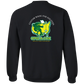 ZZZ#26 OPG Custom Designs. Tiger's Back. Youth Crewneck Sweatshirt