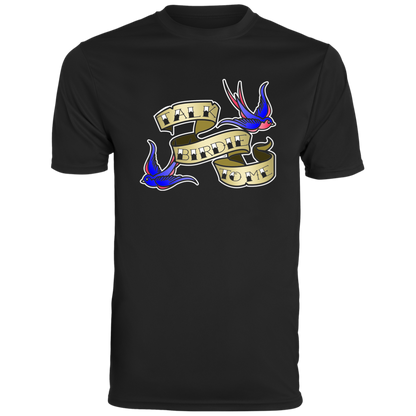 OPG Custom Design #25. Talk Birdie to Me. Men's Moisture-Wicking Tee