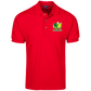 OPG Custom Design #26. Tiger Woods Fan Art. 2019 Master's Champion. Cotton Pique Knit Polo